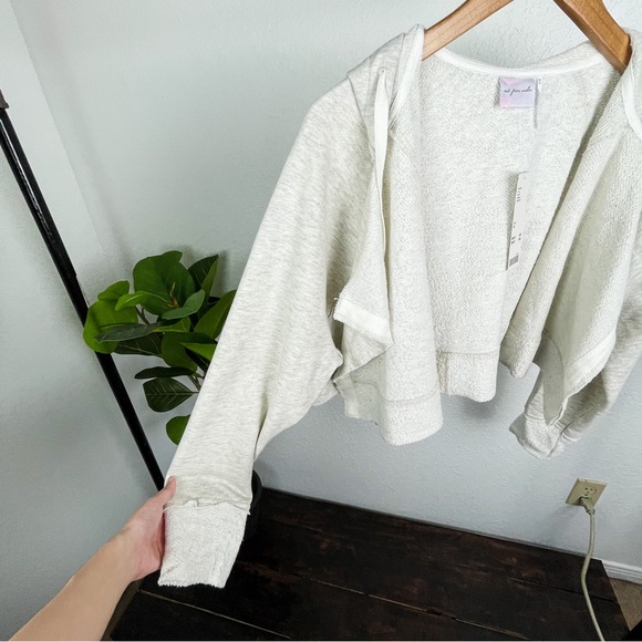🛎️ 5/$20 NWT Urban Outfitters Koa Open-Front Hoodie Sweatshirt - Picture 7 of 16